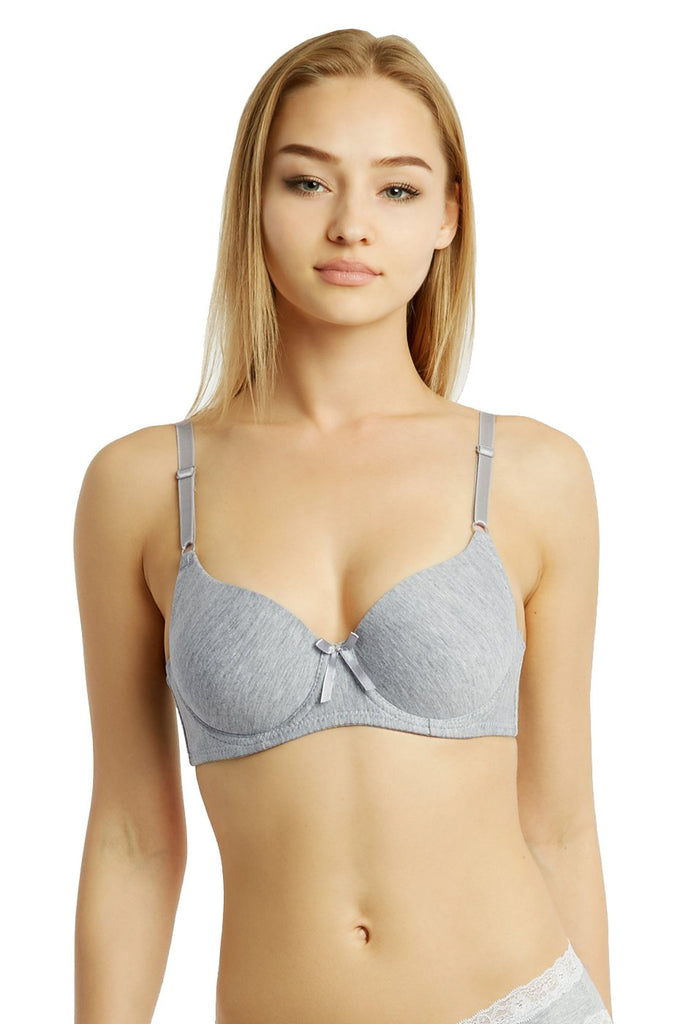 24 Wholesale Women's Full Cup 36c Bras In 4 Assorted Colors - at 